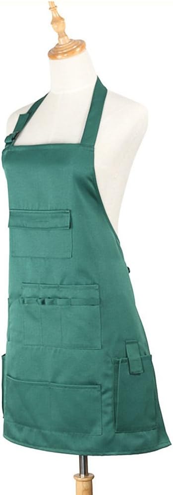 boshiho Painting Aprons Barber Apron with Pockets for Women/Men/Unisex, Utility or Work Apron