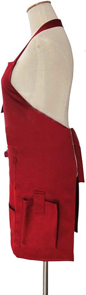 boshiho Painting Aprons Barber Apron with Pockets for Women/Men/Unisex, Utility or Work Apron