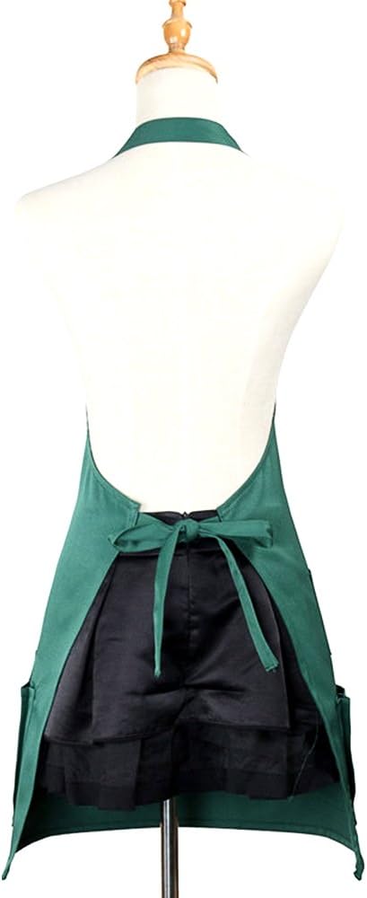 boshiho Painting Aprons Barber Apron with Pockets for Women/Men/Unisex, Utility or Work Apron