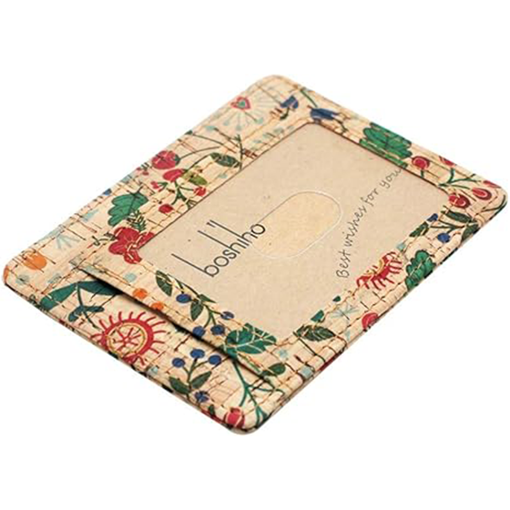 boshiho Card Holder Wallet for Men Women Eco Friendly Slim Minimalist Front Pocket Wallet with 7 Cards Slots for Environmentalist, Travel, Daily Use, Gifts