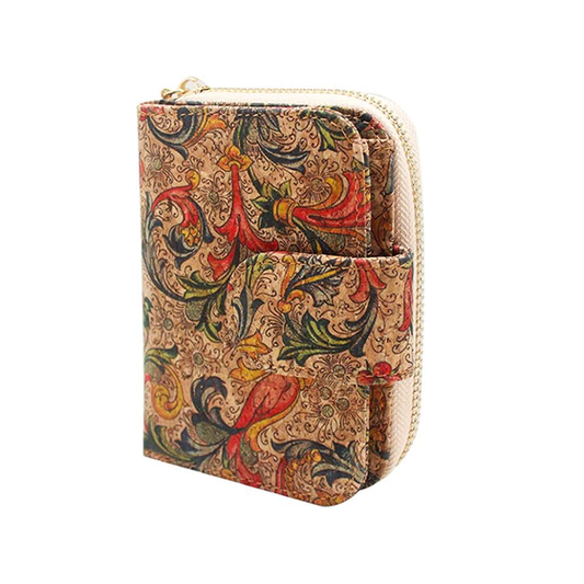 boshiho Wallets for Women, Vegan Card Holder Bifold Womens Wallet Small Compact RFID Blocking Purse with Zipper Coins Pocket