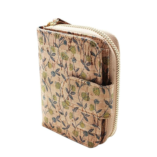 boshiho Wallets for Women, Vegan Card Holder Bifold Womens Wallet Small Compact RFID Blocking Purse with Zipper Coins Pocket