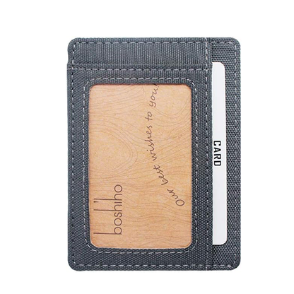 boshiho Card Holder Wallet for Men Women Slim Minimalist Front Pocket Wallet with Cards Slots for Travel, Daily Use