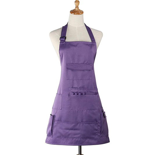 boshiho Adult Painting Aprons Barber Apron with Pockets for Women/Men/Unisex, Utility or Work Apron