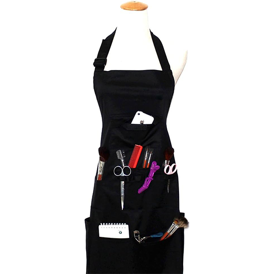 boshiho Painting Aprons Barber Apron with Pockets for Women/Men/Unisex, Utility or Work Apron