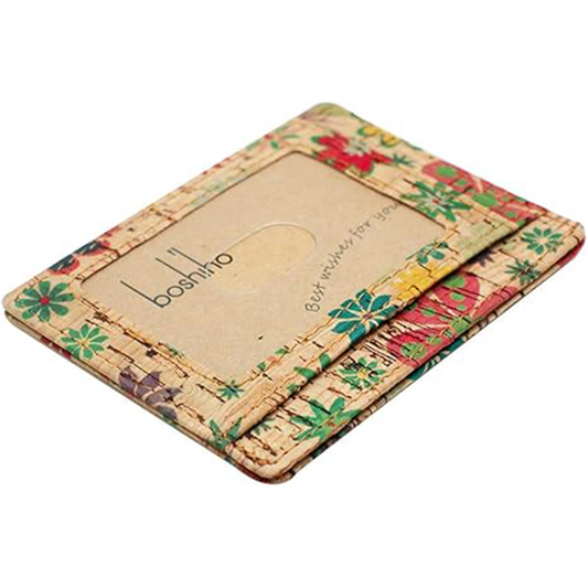 boshiho Card Holder Wallet for Men Women Eco Friendly Slim Minimalist Front Pocket Wallet with 7 Cards Slots for Environmentalist, Travel, Daily Use, Gifts