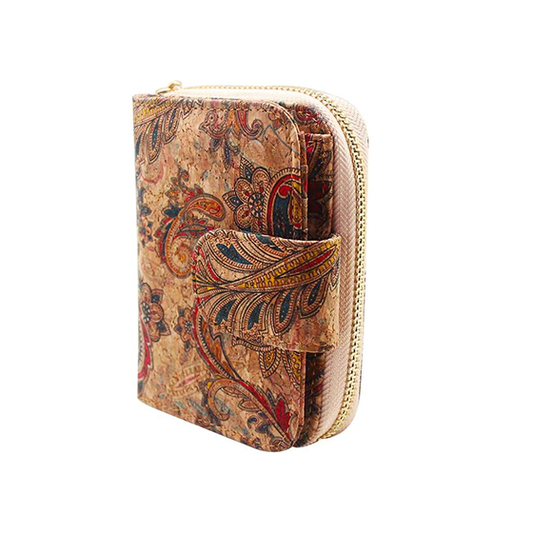 boshiho Wallets for Women, Vegan Card Holder Bifold Womens Wallet Small Compact RFID Blocking Purse with Zipper Coins Pocket