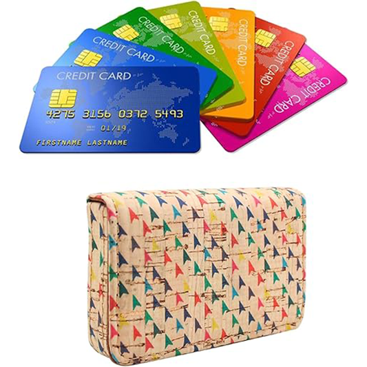Boshiho Cork Business Card Case Eco-Friendly Vegan Name Card Holder