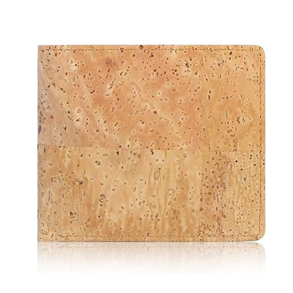 boshiho RFID Blocking Cork Wallet, Slim Bifold Vegan Credit Card Holder Purse Eco Friendly Gift for Men and Women