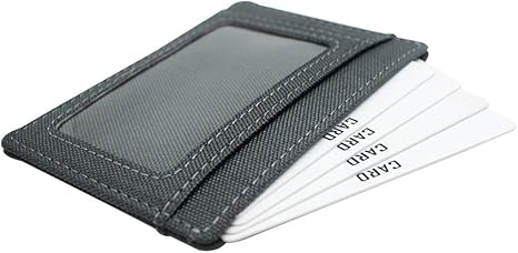 boshiho Card Holder Wallet for Men Women Slim Minimalist Front Pocket Wallet with Cards Slots for Travel, Daily Use