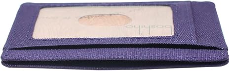 boshiho Card Holder Wallet for Men Women Slim Minimalist Front Pocket Wallet with 7 Cards Slots Travel, Daily Use, Gifts