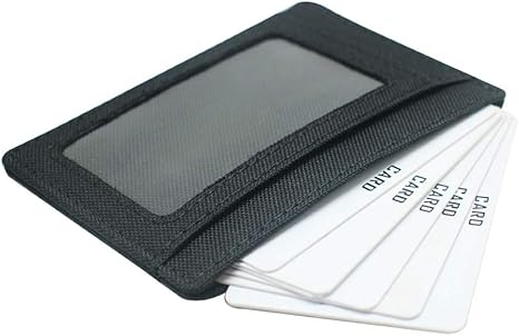 boshiho Card Holder Wallet for Men Women Slim Minimalist Front Pocket Wallet with 7 Cards Slots for Travel, Daily Use, Gifts