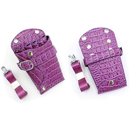 Scissors Pouch PU Leather Salon Barber Hairdressing Scissors Holster Hair Stylist Tools Bag