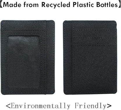 boshiho Card Holder Wallet for Men Women Slim Minimalist Front Pocket Wallet with 7 Cards Slots for Travel, Daily Use, Gifts
