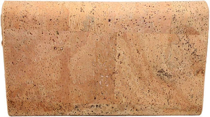 boshiho Natural Cork Crossbody Bag, Women Vegan Handbag Cork Clutch Wallet